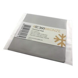 EC360® Bronze 8W/mK Thermal Pad (100 x 100 x 3.0 mm)