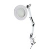 5X Magnifying Glass Clip On LED Tattoo Desk Lamp USB