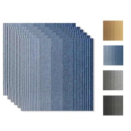Carpet Tiles Reusable, 20" x 20" Squares Carpet 12 Tiles/32.29 Sq Ft, PVC Backed Tile 0.13" Pile Height, Non-Slip Soft Padded for Office, Bedroom, Living Room, Garage