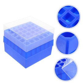 ULTECHNOVO 36holes Test Tube Holder Storage Box for Tubes Reusable Laboratory Organizer Design for Research and Education Sturdy Construction