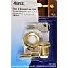 First Watch Security 7/8 in. Polished Brass Keyed Alike Cabinet