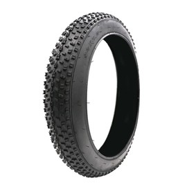 Fat Bike Tires, 20 x 3.0 Fat Tyres, Puncture Proof Widening Beach Bicycle Fat Tyre, Non-Slip Folding Electric Bicycle Tires, Fat Bike Tires Replacement Set for Wide Mountain Snow Bike 20x3.0