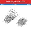 RV Designer E273 Zinc T-Style Entry Door Holder - Angled