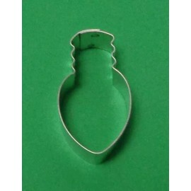 Foose New Tin Christmas Mini Lightbulb Cookie Cutter