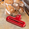 Snack Bag Clips Wide, Cute Expression Tight Sealers, Built-in Elastic