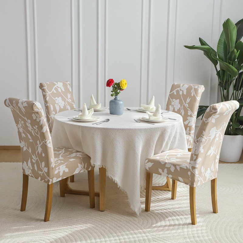 FORCHEER Dining Room Chair Covers for Dining Room Set of
