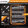 LEONTOOL Mini Spanner Set, 20 Pieces, 5/32"-7/16", 0.2 - 0.4