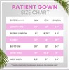 NY Threads Women's Hospital Gown Soft and Stylish Comfortable Patient