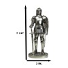 Ebros Sir Geoffrey English Champion Knight Figurine 7"Tall Lion Heraldry