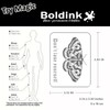 Boldink Temporary Tattoos, semi permanent tattoos, 15-day long lasting tattoo
