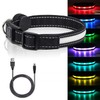 Light Up Dog Collar, Safety LED Dog Collars Rechargeable 7
