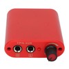 Rotary Tattoo Machine Kit Complete Professional Red Power Supply Silver