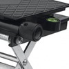 Lab Lift Stand Table Black Aluminum Automatic Leveling Rotatable Scientific