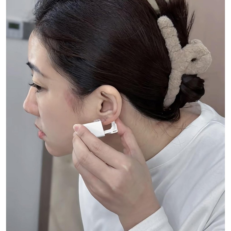 Ear Piercing Kit, Anzero 2 Pcs Disposable Ear Piercing Gun