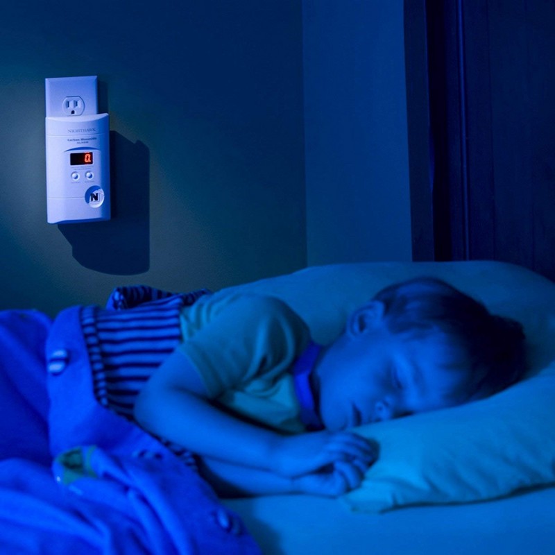 Kidde Nighthawk AC Plug-in Operated Carbon Monoxide Alarm with Digital