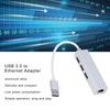 USB 3.0 to Ethernet Adapter 4 in 1 Multiport Multifunction