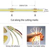 GOMING Motion Sensor COB LED Light Strip 32.8ft(10M) Warm White