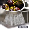 Rice Washer Strainer Bowl, Stainless Steel Quinoa Washing Bowl With