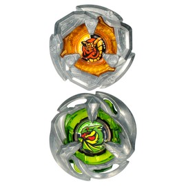 Beyblade X Gale Wyvern 5-80GB and Tail Viper 3-80HN Dual Pack Set with 2 Right-Spinning Tops; Battling Top Toys for 8 Year Old Boys and Girls