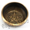 eSplanade 4 Inch Singing Bowl Tibetan Buddhist Prayer Instrument with