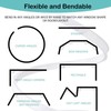 Ceiling Curtain Track Flexible Bendable Curtain Rail Curtain Tracks Set