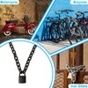 Heavy Duty Security Chain Lock with Padlock, 43 Inch 8mm