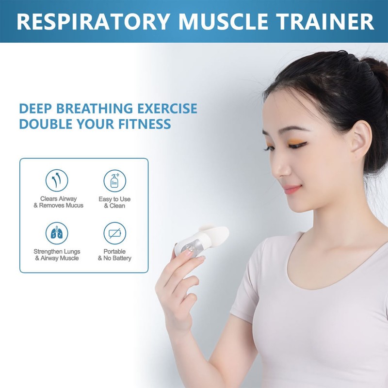 Lung Exerciser Device Respiratory Training Lung Exerciser Expander Device for