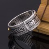 CCJM Feng Shui Pixiu Mantra Ring Sterling Silver Buddhist Good