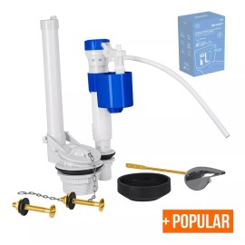 Foset Juego Herraje Descarga Wc Kit De Valvula Facil Ajuste 45308