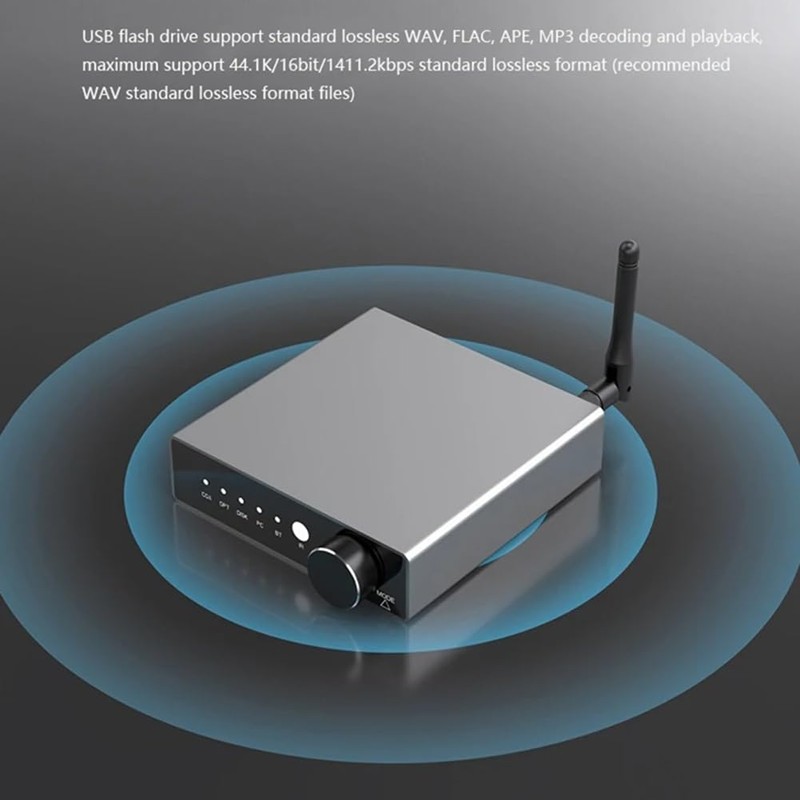 Peakloong Lossless Digital Audio Decoder Bluetooth 5.3 Audio Receiver TDA1305T