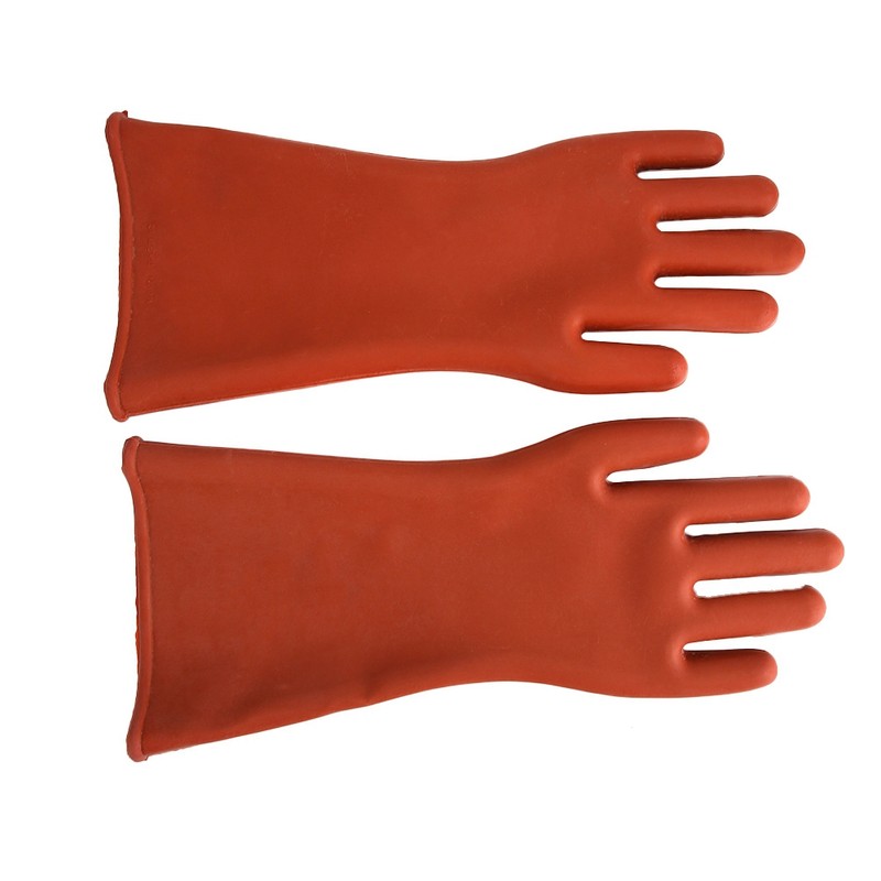 12KV High Voltage Protective Safety Insulating Rubber Gloves for Electrical
