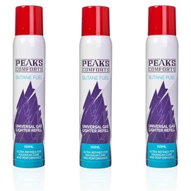 Butane Fuel, Butane Refill for Kicthen Torch, Torch Lighter, 150 ml (150 ML)