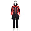 ADSUJUD Eggman Cosplay Outfit Eggman Cosplay Jacket Uniform Full Set