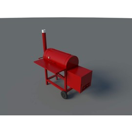 BBQ Grill Smoker Plans - Portable Camping Barbecue Cooker