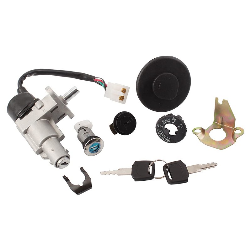 Ignition Key Switch Set Fits for GY6 50cc 125cc 150cc