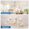 SHINESTAR 12-Pack Dimmable E12 LED Candelabra Bulbs 60W Equivalent 5000K