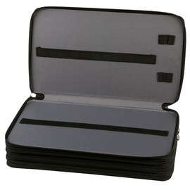 Lbxgap Colored Pencil Case - 300 Slots Pencil Holder with Zipper Closure Twill Fabric Large Capacity Pencil Case for Watercolor Pens or Markers, Pencil Case Organizer for Artist