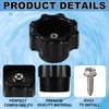 BOXOB 630-7965 Wall Hydrant Handle Kit, Compatible with Prier Mansfield