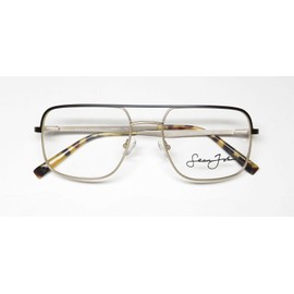 Sean John 5131 Eyeglass Frame/Glasses Italian Mafia/Mob Boss Look Celebrity [55-19-150, gold black]