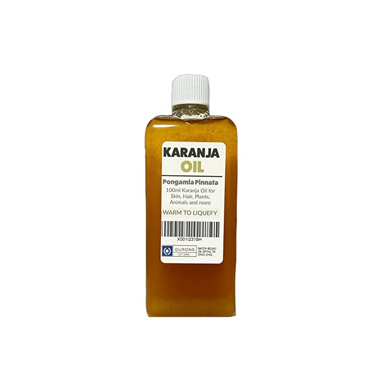 OURONS Pure Karanja Oil 100ml - Pongamia Pinnata