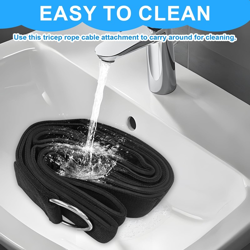 Triceps Training Device, Cable Pull Handles Fitness, Cable Pull Rope