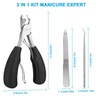 Azymi Toenail Clippers, Ingrown Toenail Clippers for Thick Nails for