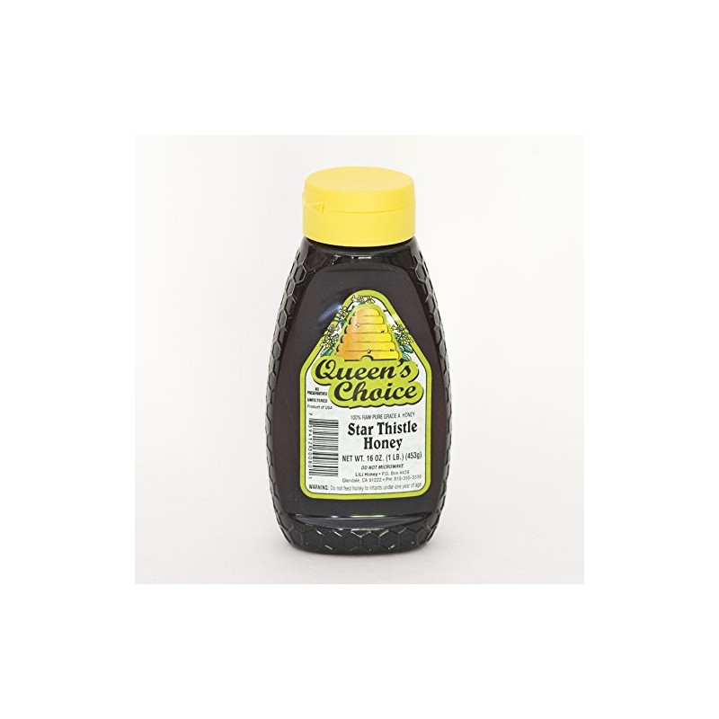 California Raw Star Thistle Honey 16 Oz. 1LB 453g Pure