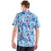 Tipsy Elves Blue Island Breeze Hawaiian Shirts for Men -