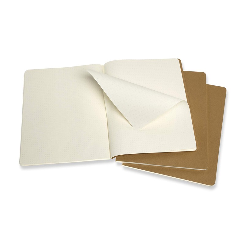 Moleskine Cahier Journal, Soft Cover, XXL (8.5" x 11") Dotted,