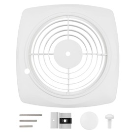 2025 Upgrade 97011790 S97011790 Grille Compatible with Nutone Broan Wall Fans Part 509S-A 509S-B Through Wall Fan 503 505 507 509s Ventilation Fan (Replacement Old Style) 2-year Qa