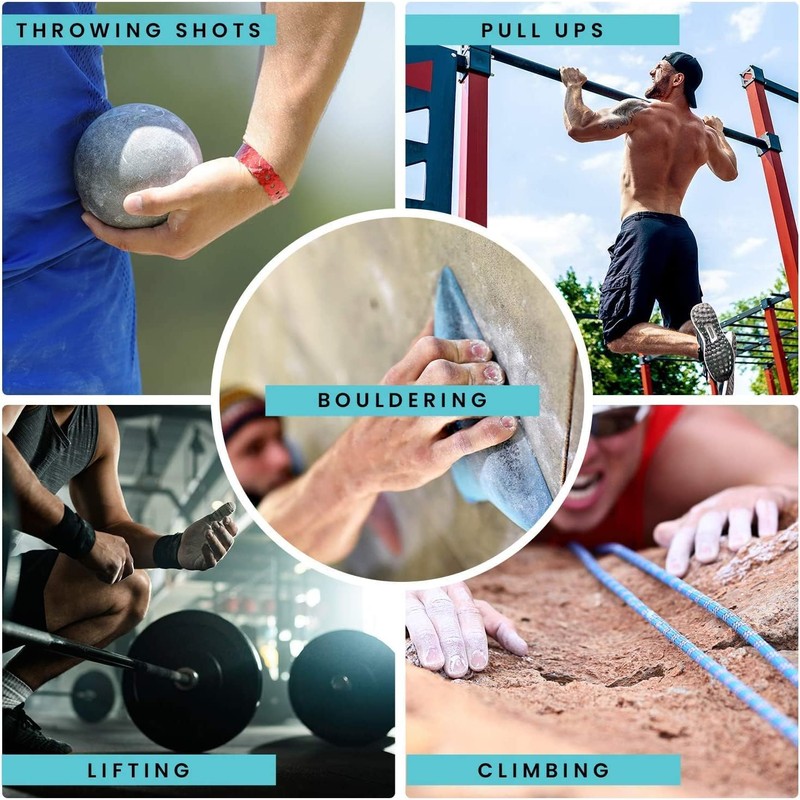 Gym Chalk Blocks, Premium Sport Hand Chalk,Easy Grip, Moisture Absorbing