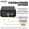 Procet Gigabit PoE++ Injector 90W, IEEE802.3 af/at/bt Compliant 10/100/1000Mbps Industrial