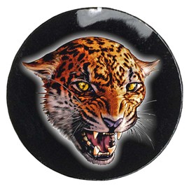 Award Decals Full Color Jaguar Award Decal (100 Decals) Jaguar Sticker Big Cat Award - Pro-Tuff Decals