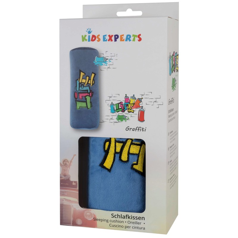 Walser 26188 Pillow Graffiti Blue